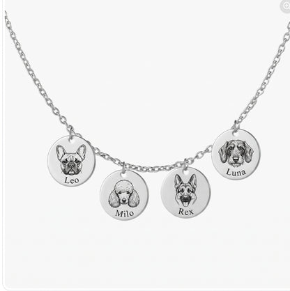 Pet Face Necklace